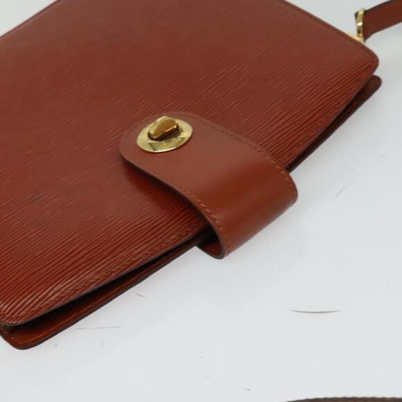 LOUIS VUITTON Epi Capuchin Shoulder Bag Brown M52343 - Picture 7 of 13